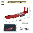 Huina 1502 Flatbed Semi Trailer 1/18 Scale (For 1501)