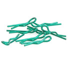 Schumacher - Small Body Clip 1/10 - Metallic Green (8)