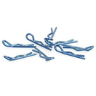 Schumacher - Small Body Clip 1/10 - Metallic Blue (8)