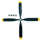 Dynam DYP-1028 13x6x4 4-Blade Plane Nylon Propeller Standard Rotation