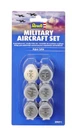 REVELL AQUA COLOR 6 PAINTS MILITARY AIRCRAFT SET