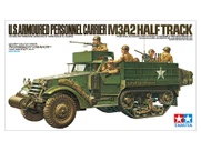 Tamiya 1/35 WWII U.S. M3A2 Half-Track Scale Kit (35070)