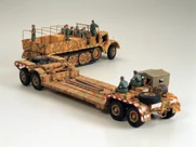 Tamiya 35246 1/35 WWII FAMO 18 Ton Half-Track with Trailer Kit [35246]