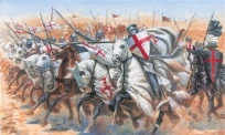 ITALERI 1/72 MEDIEVAL TEMPLAR KNIGHTS