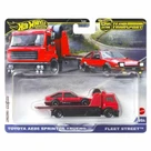 Hot Wheels Premium Team Transport Toyota AE86 Sprinter Trueno , Fleet Street