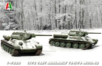 ITALERI 1/72 T34/76 MOD.42 FAST ASSY
