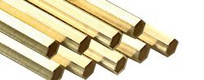 K&S (6) BRASS HEXAGON TUBE 5/32