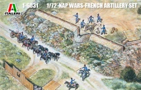 ITALERI 1/72 NAP WARS-FR ARTILLERY SET