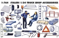 ITALERI 1/24 TRUCK SHOP ACCESSORIES