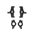 Team Associated RC10 4WD Steering and Caster Blocks (Black)