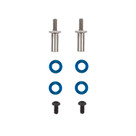 Team Associated RC28R Factory Team Titanium Adjustable Front Axles (2)