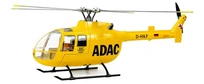 Flywing BO105 GPS 6Ch RC Helicopter - Yellow ADAC RTF
