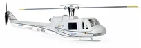 Flywing UH1 3D GPS 10Ch RC Helicopter - Two Blades Gray RTF