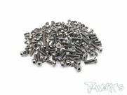 T-Works - Titanium Upper Screw Set (Team Associated RC8 T4.2E)