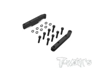 T-Works - Aluminium Quick Change Engine Mount Top Blocks ( Team Associated RC8 B3 / B4 / T3 / T4 Series )