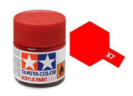 Tamiya X-7 Gloss Acrylic Paint Red [81507]