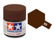 Tamiya X-9 Gloss Acrylic Paint Brown [81509]