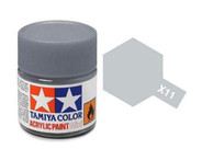 Tamiya X-11 Gloss Acrylic Paint Chrome Silver [81511]