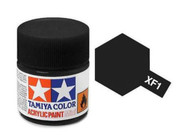 Tamiya XF-1 Flat Acrylic Paint Flat Black [81701]