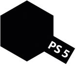 Tamiya PS-5 Polycar Spray Black [86005]