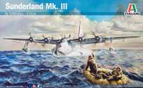 Italeri - 1/72 Sunderland Mk.III Plastic Model Kit [1-1352]