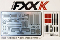 Tamiya - 1/24 Ferrari FXX K Photo-Etched Parts Set Detail-Up Parts for 24343 [12668]