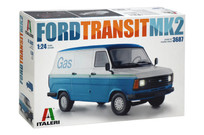 Italeri - 1/24 Ford Transit MK2 Plastic Model Kit [1-3687]
