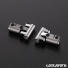 Usukani US88144-S - V2 Front Upper Adjustable A-Arm Set - Silver