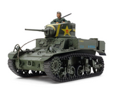 Tamiya - 1/35 US Light Tank M3 Stuart Late Production Plastic Model Kit [35360]