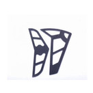 KDS 1208-75 CF vertical fin for 450 helicopter