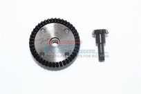 ARRMA SENTON 6S BLX Monster Truck Harden Steel 43T/13T Straight Main Differential Gear - 2pc set [MAS1343TS-BK]