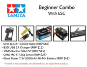 Beginner Ready to Run Electronics Combo for Tamiya (With ESC)