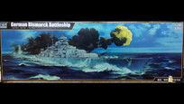 Trumpeter 1/200 German Bismarck Battleship 03702