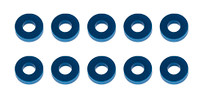 Team Associated 7.8x3.5x2.0mm Aluminum Hub Spacer Washer (Blue) (10)