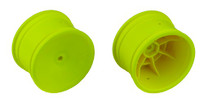 Team Associated 12mm Hex 2.2 Rear Hex Wheels (2) (B6/B64) (Yellow)
