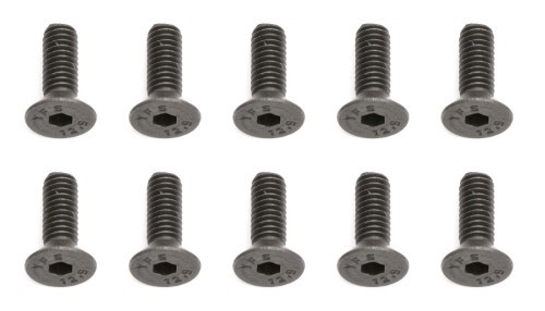 Team Associated 4x12mm FHC Screws (10)