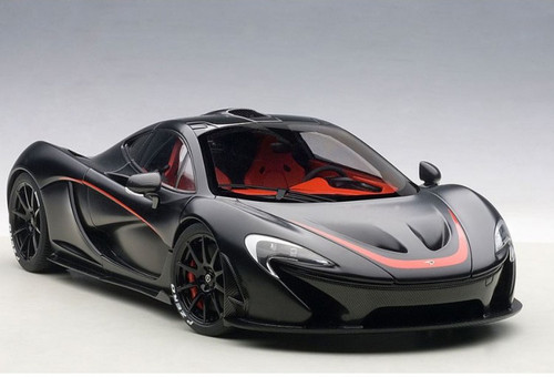 AutoArt 76027 1:18 McLaren P1 Matt Black