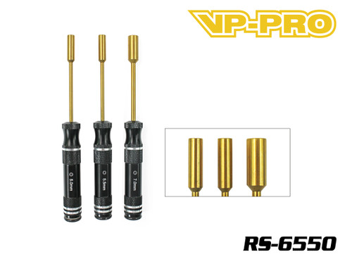 VP-PRO RS-6550 - Metric Nut Driver 5.0, 5.5 & 7.0 X 100MM