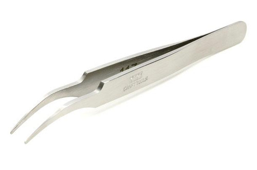 Tamiya  - HG Angled Tweezers Round Tip  [74108]