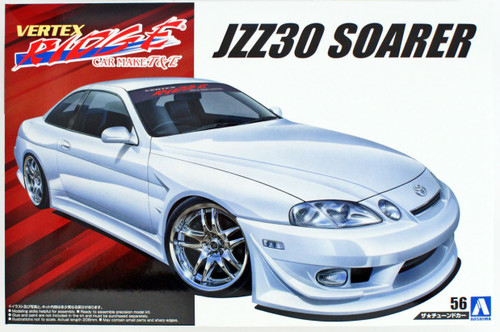 AOSHIMA TOYOTA VERTEX JZZ30 SOARER 1996 1/24 SCALE KIT