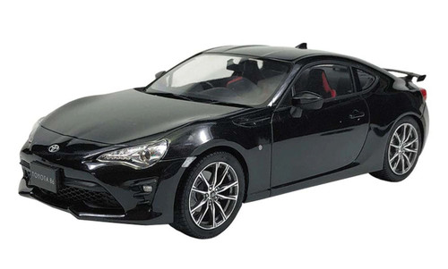 AOSHIMA  TOYOTA ZN6 TOYOTA86 2016 CRYSTAL BLACK SILICA PRE-PAINTED 1/24 SCALE KIT