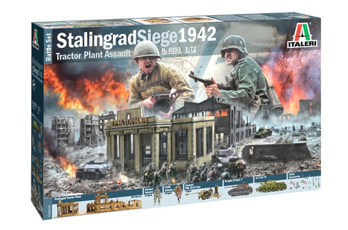 Italeri 6193 - 1/72 WWII-Stalingrad Siege 1942 Operation Battler Set