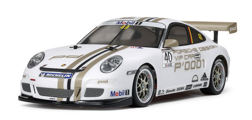Tamiya - 1/10 Porsche 911 GT3 Cup 2008 (TT-01E chassis) [47429] w/ Intermediate Ready to Run Combo