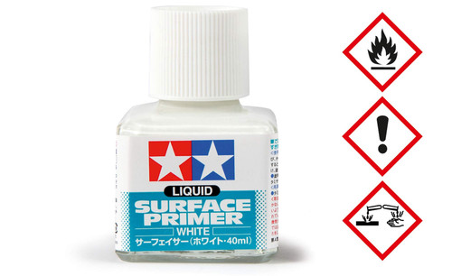 Tamiya - Liquid Surface Primer White/40ml [87096]