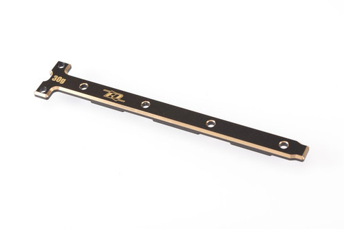 Revolution Design B74 Brass Rear Chassis Brace Support (30g)