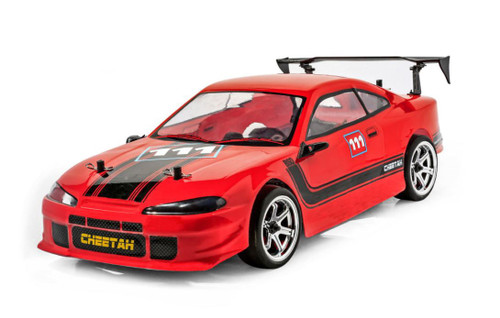 BSD BS208T Cheetah 1/10 Carbon Fibre Brushless 4WD RTR Drift Car Red