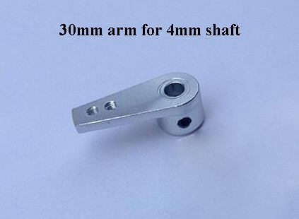 Alum servo arm with 4mm hold for RC boat ruder system