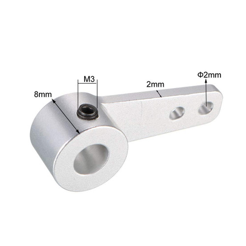Aluminum Steering Arm, 5mm for RC Car Half/Single Arm Horn Parts Rod