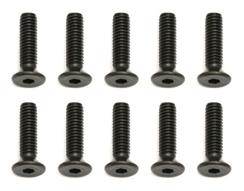Team Associated 2.5x10mm Flat Head Screw (6)