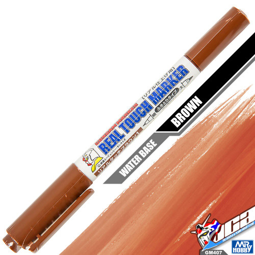 Gunze - GM407 Real Touch Marker Brown 1